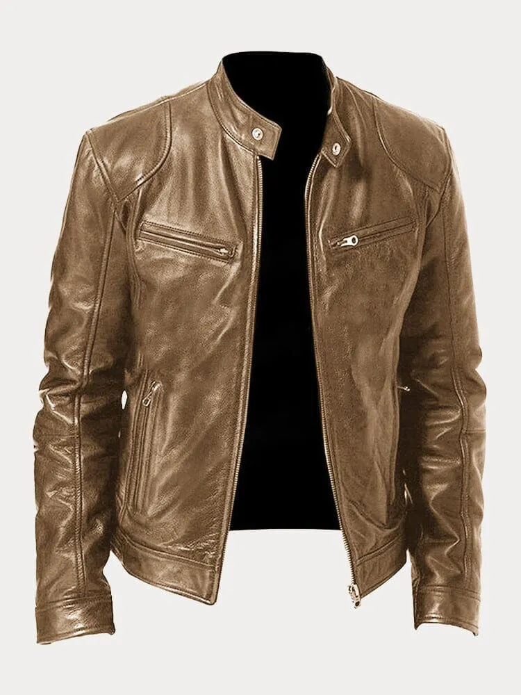 Nocturne™ | Casual Leather Jacket