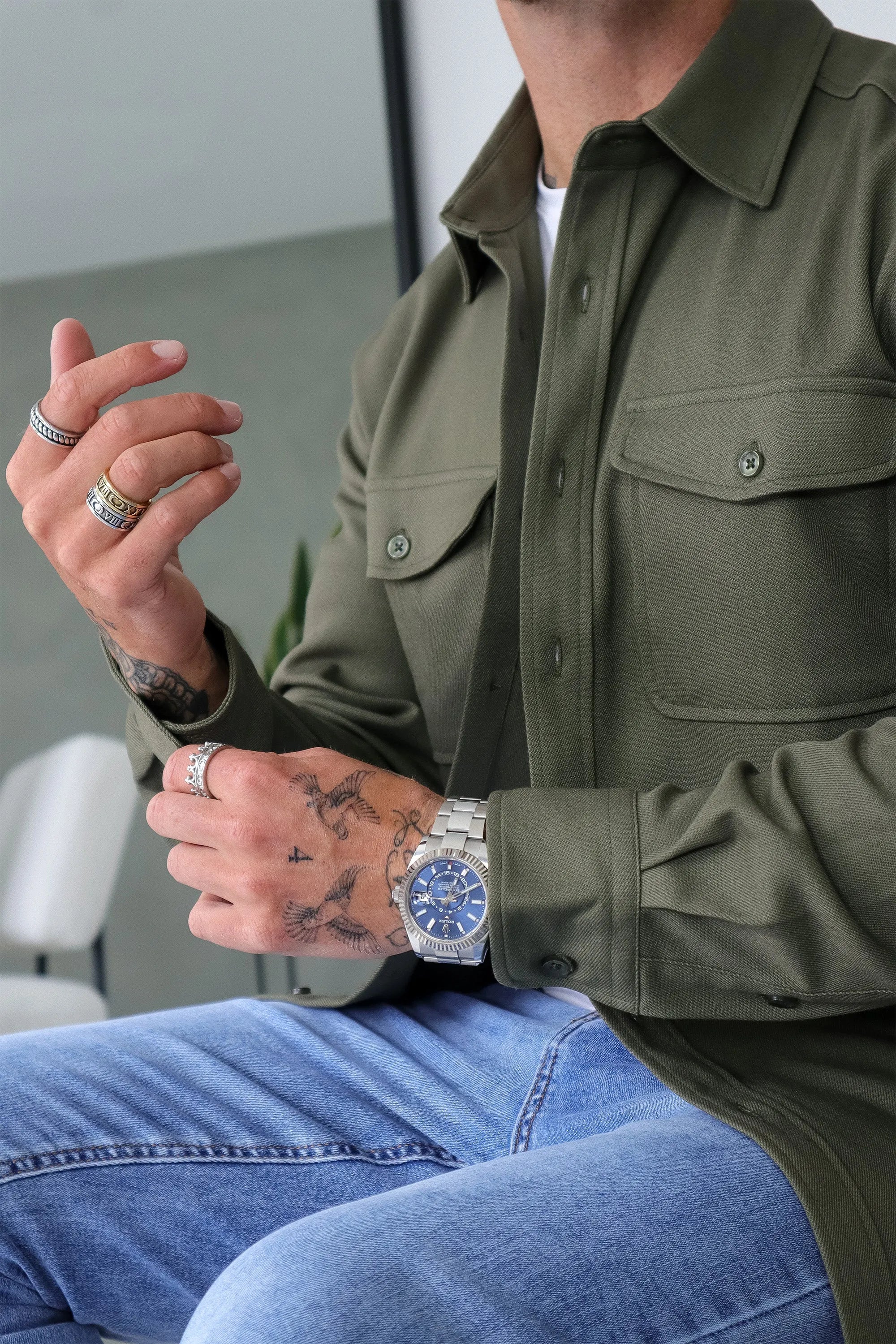THE LUSSO OVERSHIRT