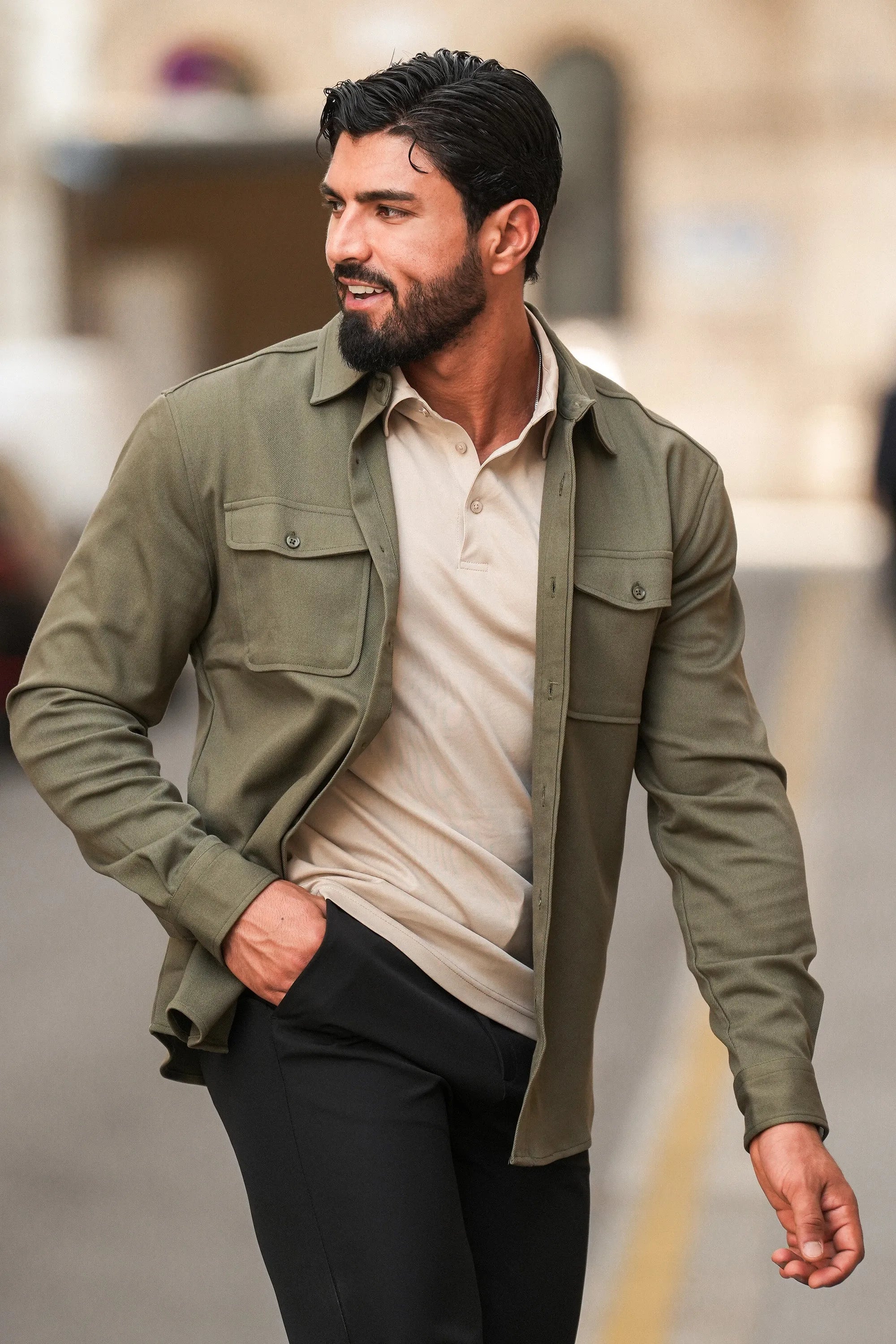 THE LUSSO OVERSHIRT