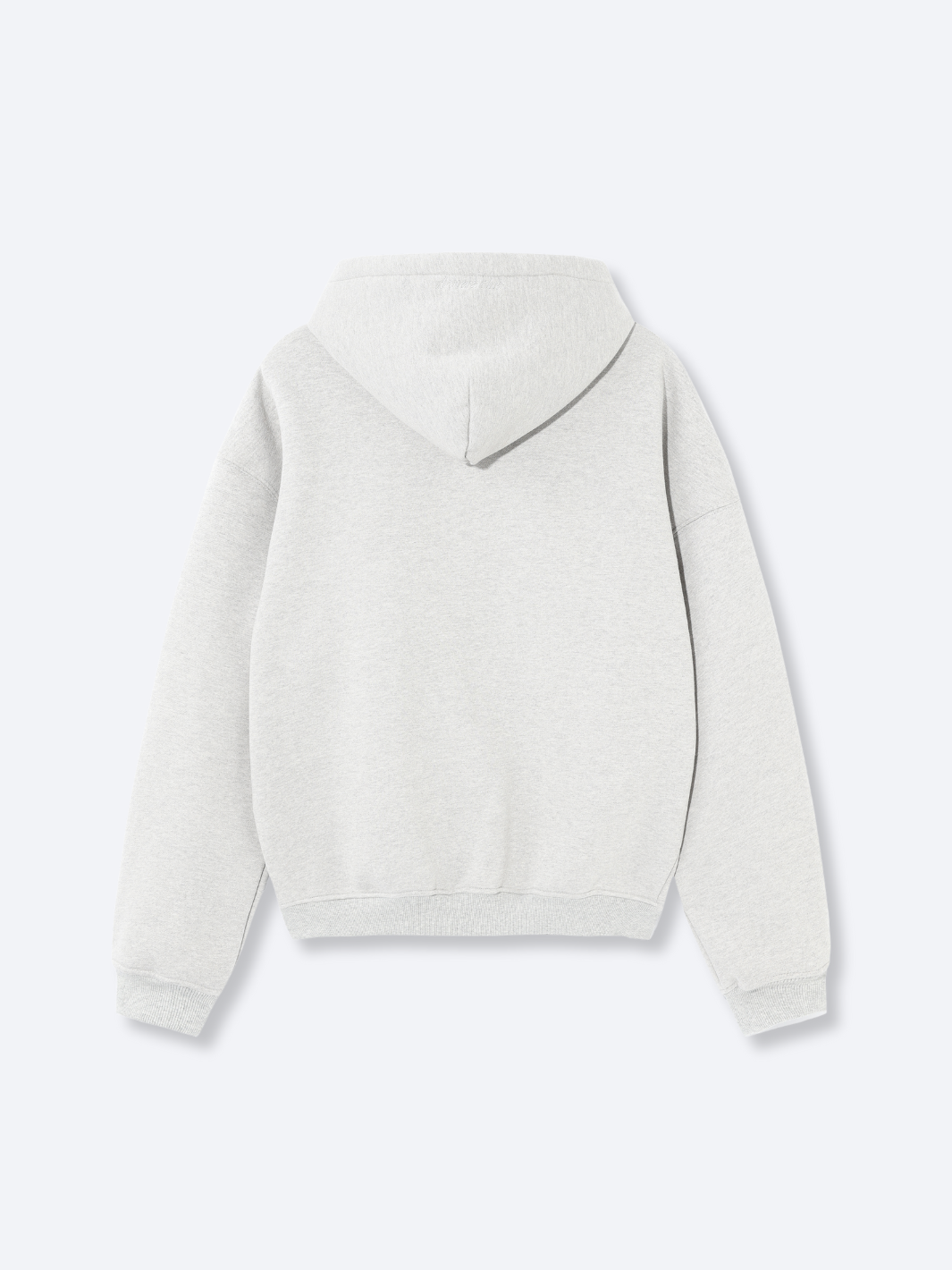 URBAN LUXE ZIP - UP HOODIE - HEATHER GREY