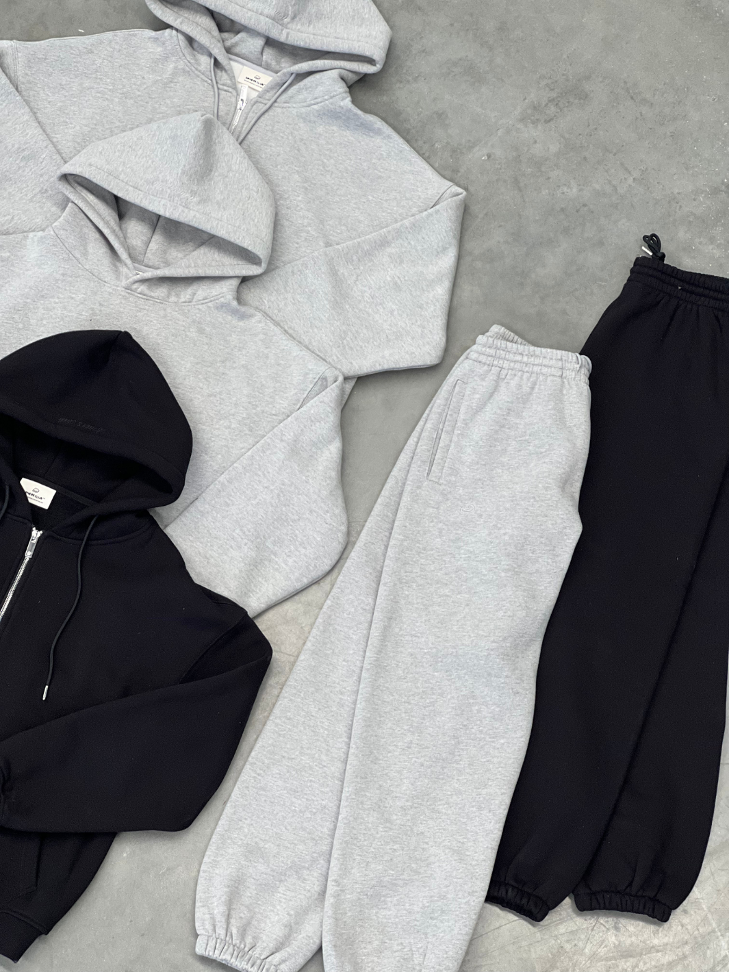 URBAN LUXE JOGGERS - HEATHER GREY