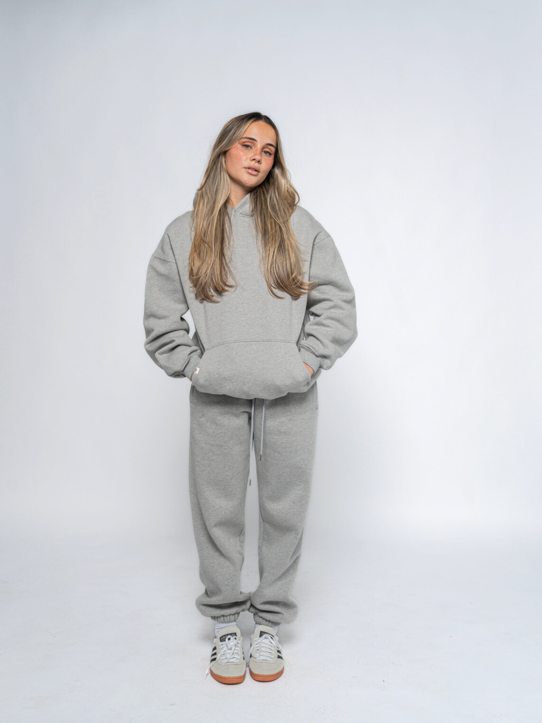 URBAN LUXE JOGGERS - HEATHER GREY