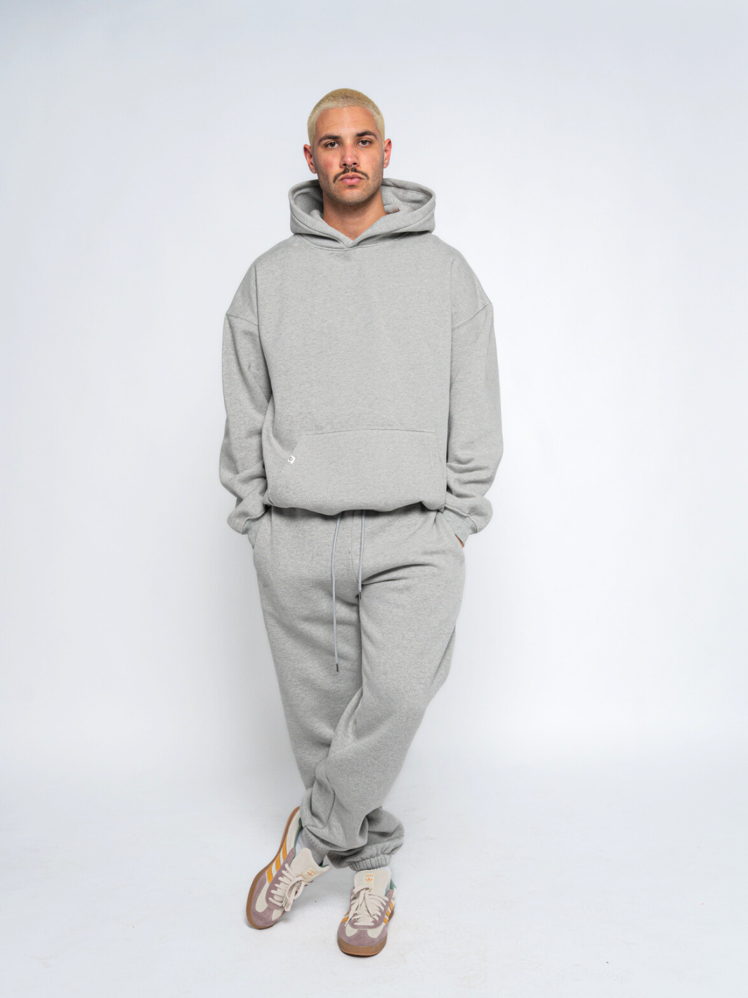 URBAN LUXE JOGGERS - HEATHER GREY